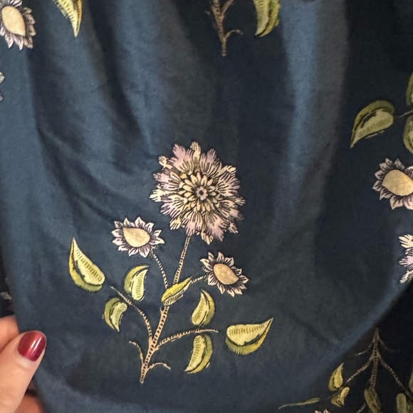 Old Navy Navy Floral Dress - Picture 3 of 5